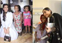 Sonam Kapoor volunteers to look after 10 children fighting with cancer