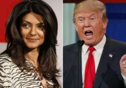 Sushmita Sen slammed Donald Trump