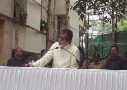 Amitabh Bachchan said it is time to show solidarity to Indian Army. 