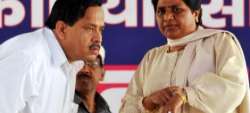 Mayawati with Naseemuddin Siddiqui