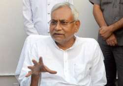 Bihar CM Nitish Kumar speaks to media in Patna