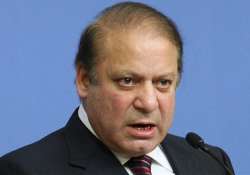 File pic of Pak PM Nawaz Sharif