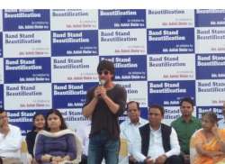 Shah Rukh Khan steps up for beautification of Bandstand Promenade