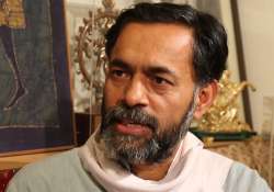 File pic of Swaraj India founder Yogendra Yadav