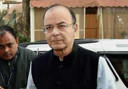  Arun Jaitley arrives at Parliament for the Winter Session on Friday