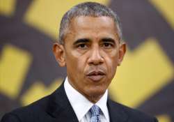 Barack Obama speaks during his news conference at the APEC in Lima.