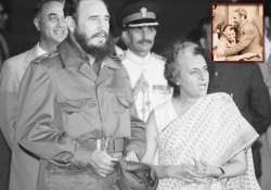 When Fidel Castro gave a bear hug to a surprised Indira Gandhi