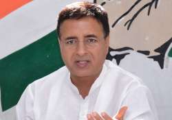 File pic of Congress spokesperson Randeep Surjewala