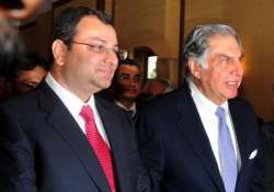 File pic - Cyrus Mistry and Ratan Tata