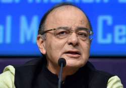 Arun Jaitley addressing a press conference in New Delhi 