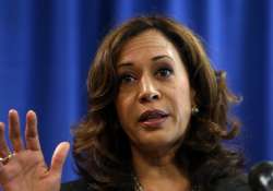 File pic - California Attorney General Kamala Harris