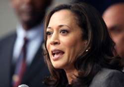 File pic of California Attorney General Kamala Harris