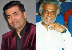 What does Karan Johar have to do with Rajinikanth's 2.o