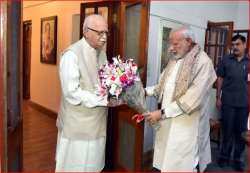 PM Modi with LK Advani