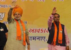 PM Modi with CM Rupani