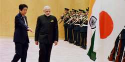 PM Modi with Japanese PM Shinzo Abe