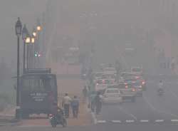 Smog, asthma, allergy, pollution, Delhi