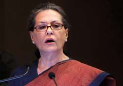 File pic - Congress president Sonia Gandhi