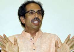 File pic - Shiv Sena chief Uddhav Thackeray 