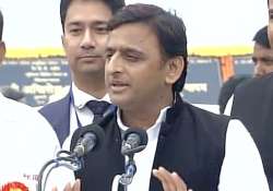 Akhilesh Yadav speaks after launching 300 projects