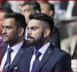 MS Dhoni and Virat Kohli