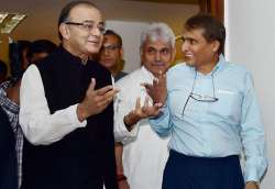 Suresh Prabhu, Arun Jaitley, Railways, safety fund