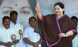 File Photo of late Tamil Nadu CM J Jayalalithaa