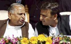 File photo of Mulayam Singh and Akhilesh Singh