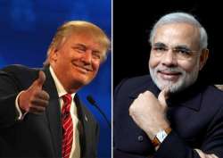 Donald Trump and Narendra Modi