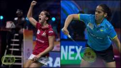 Saina Nehwal was beaten by Spain's Carolina Marin