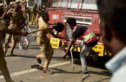 Jallikattu protests turned violent on Monday