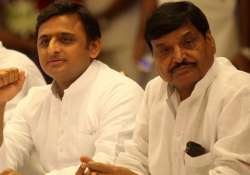 File pic - Akhilesh Yadav and Shivpal Yadav 