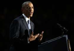 Barack Obama speaks at McCormick Place in Chicago

