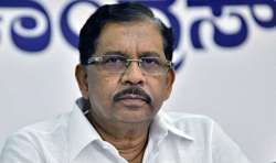 File photo of Karnataka Home Minister G Parameshwara