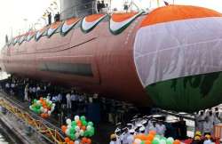 Kalvari Class submarine Khanderi will be launched at Mazagaon Dock