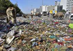 Garbage piles up after East Delhi MCD sanitation workers call a protest strike