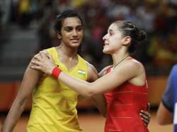 Carolina Marin defeats PV Sindhu in PBL 2017