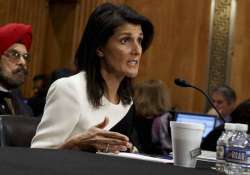 UN Ambassador-designate Gov. Nikki Haley