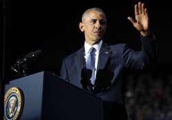 Barack Obama speaks at McCormick Place in Chicago