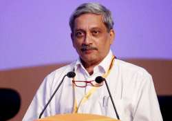 Defence Minister Manohar Parrikar 