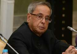 File pic - Pranab Mukherjee