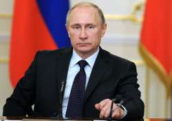 File pic - Russian President Vladimir Putin 