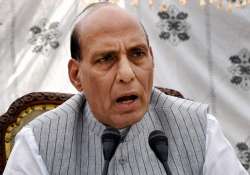 File pic of HM Rajnath Singh 