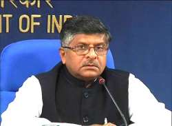 Law Minister Ravi Shankar Prasad