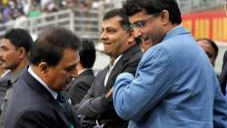 File photo of Suni Gavaskar and Saurav Ganguly