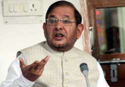 File pic - Sharad Yadav 