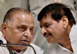 File pic - Mulayam Singh Yadav and Shivpal Yadav