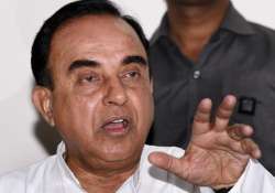 File pic - BJP leader Subramanian Swamy 