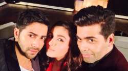 Alia Bhatt, Varun Dhawan, karan Johar