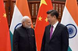 PM Modi with Chinese President Xi Jinping